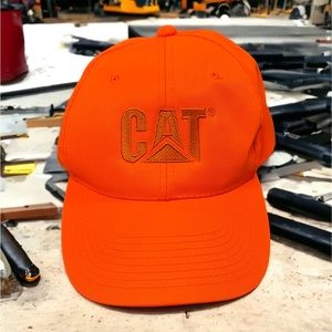 Cat high visibility construction hat baseball cap clean steamed NWOT
